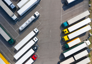 aparcamiento para camiones